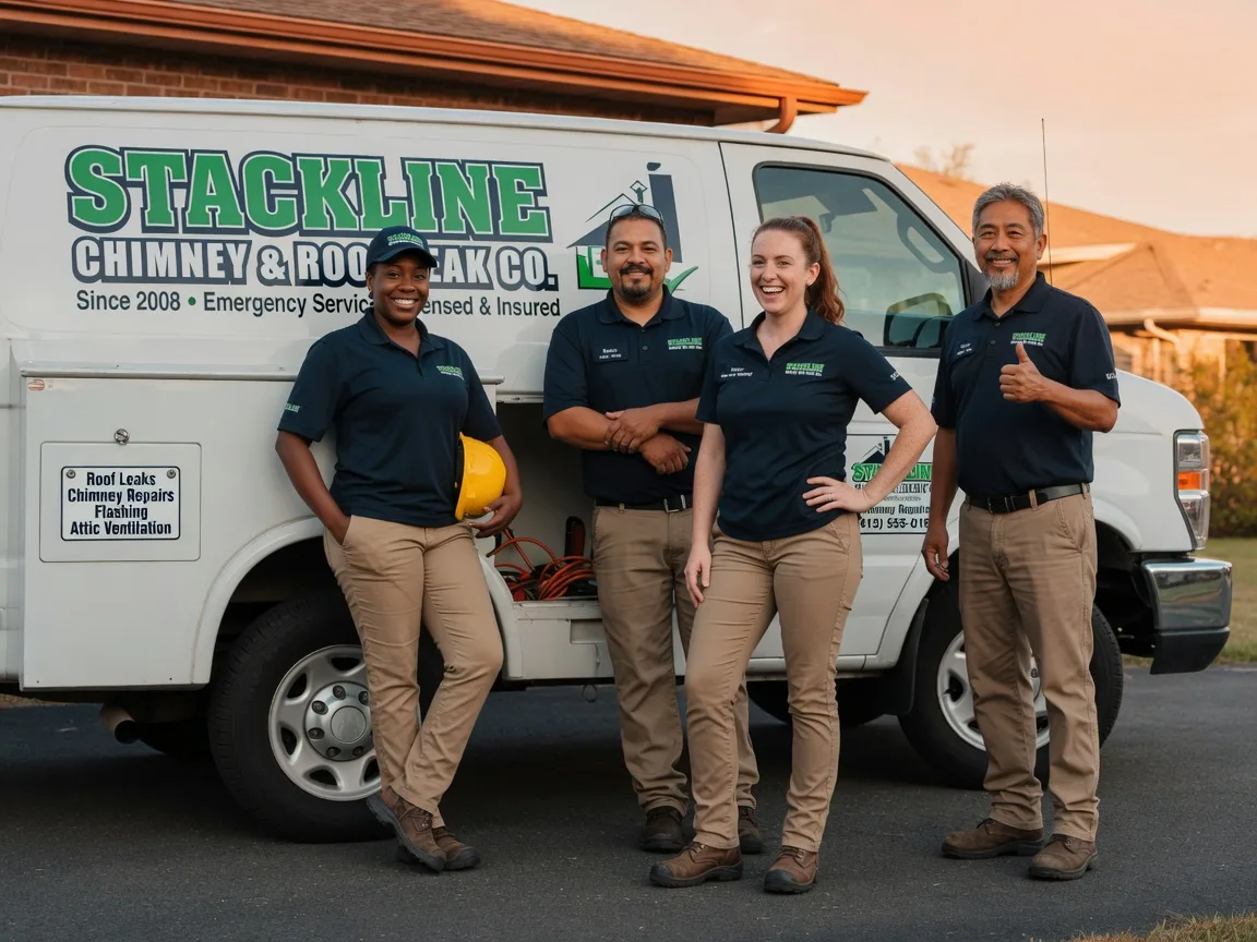 Chimney flashing repair company in Chardon, OH